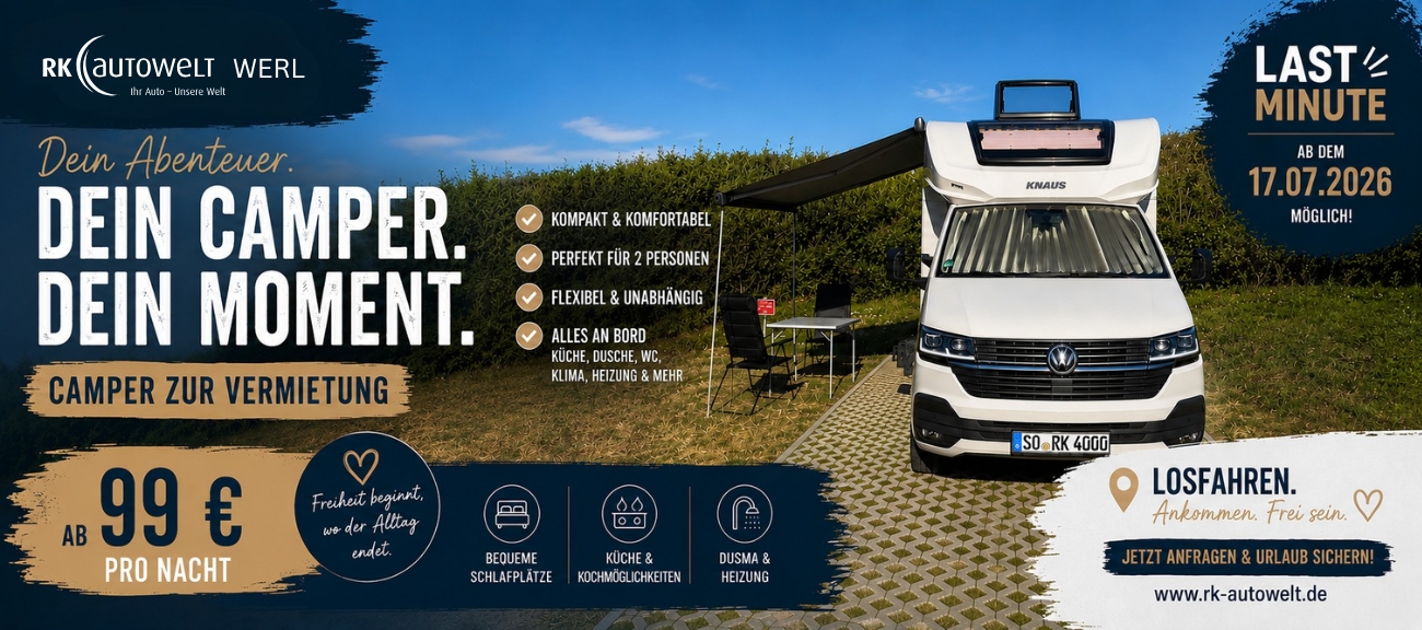 RK Autowelt Werl Mietcamper